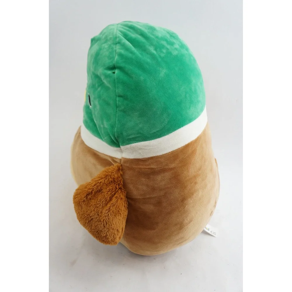 Squishmallows Avery the Mallard Duck 16 Inch Green Brown Plush Toy Excellent